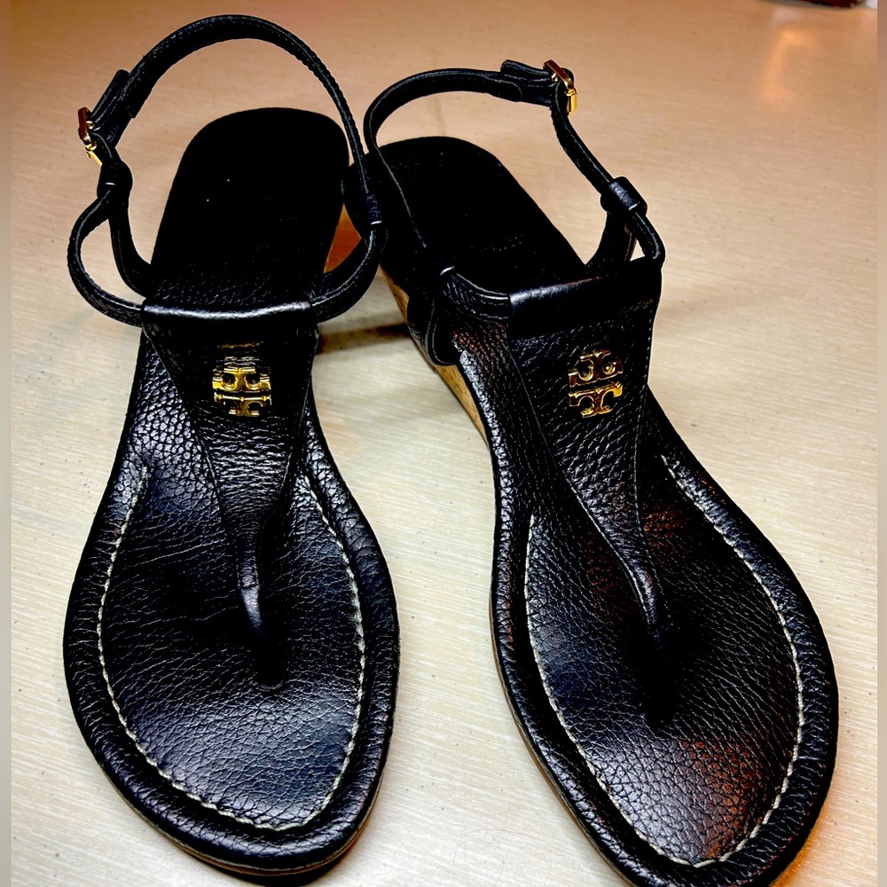 Tory Burch black sandals